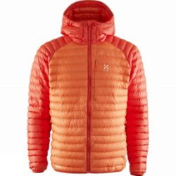 Haglofs Mens Essens Mimic Hood Cayenne / Habanero